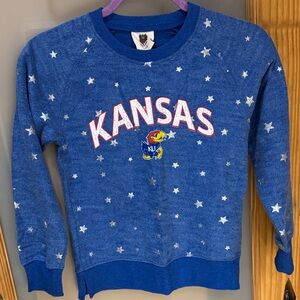 Kansas Blue Kids Sweatshirt